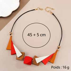 pendentifs verts et terracotta