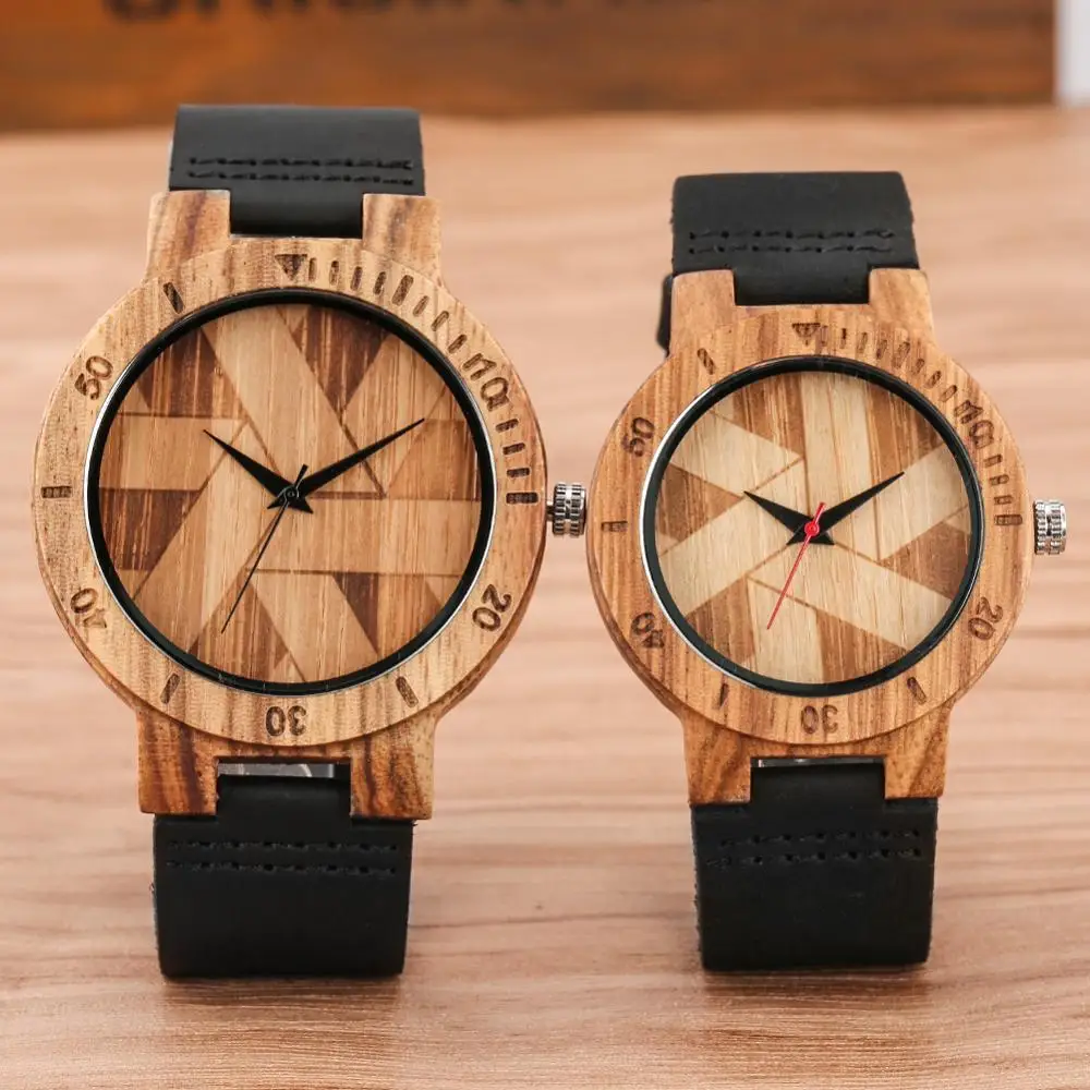 montres en bois pour couple