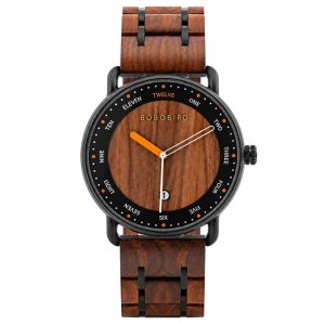 Montre en Bois Homme à Cadran Bois Naturel