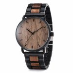 montre en bois homme à cadran naturel