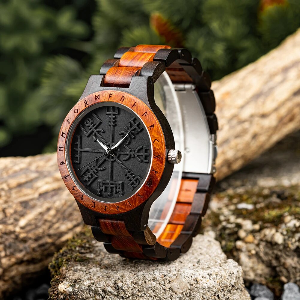 montre décontractée homme viking